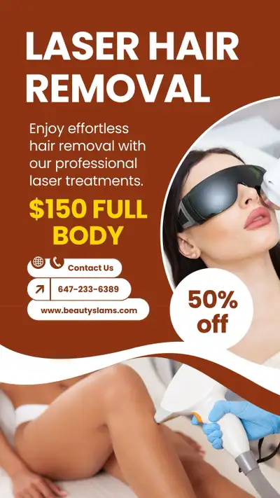 Laser Hair Removal for Women, View more