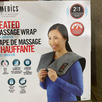 Heated Massage Wrap with Vibration and Soothing Heat Weighted