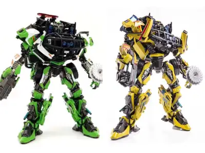 JH-01 & JH-01L, KO MPM11 Ratchet yellow/ green ver., Transformers movie ver. Nice paint work and hig...