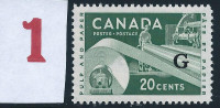 TIMBRES CANADA No. O-45 Bel Assortiment de Qualité et Prix KSOXQ