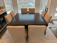 Modern square dining table