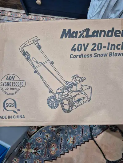 MaxLander 40V Cordless Snow Blower, View more