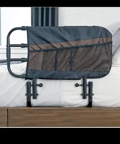 Brand new in box Stander EZ Adjust Bed Rail, Adjustable Senior Bed Rail and Bed Assist Grab Bar for...