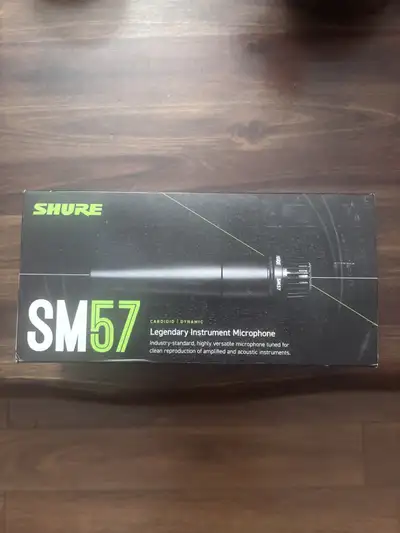 Sure SM 57 instrument mic, View more