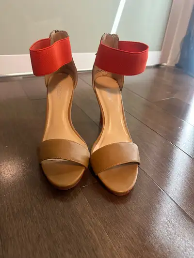 women sandal tan/Sandales pour femmes couleur beige (8) , View more