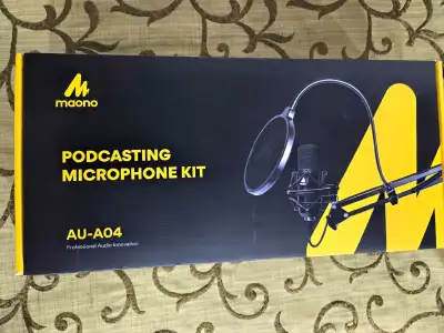 MAONO AU-AO4 Podcasting Microphone Kit, View more