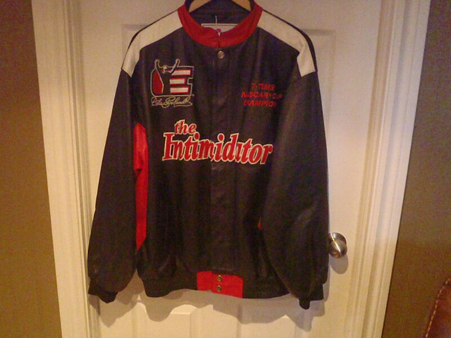 Dale Earnhardt Sr  Leather Jacket size is large in Arts & Collectibles in Renfrew