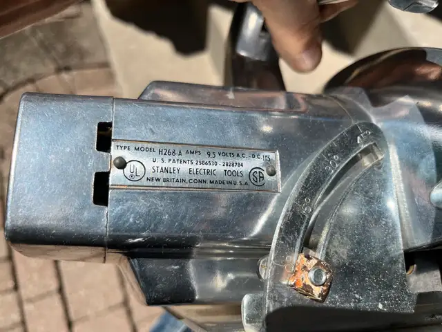 Stanley Circular Saw Electric Vintage Tools  in Power Tools in Mississauga / Peel Region - Image 5