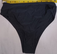 NEW Small Women's Black Standard High-Waist Bikini Bottoms