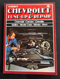 Vintage 1978 Mechanics book: Pertersen’s Chevrolet repair.