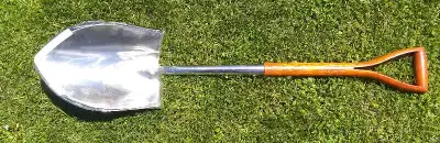 Yardworks Stainless Steel Shovel -Solid Shaft Core - Brand New!, View more