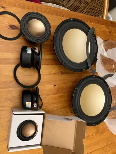 Hivi B3N (pair) gone Hivi B4N (pair) $20 each Hivi M8N (pair) $40 each Open to trades for 10” subwoo...