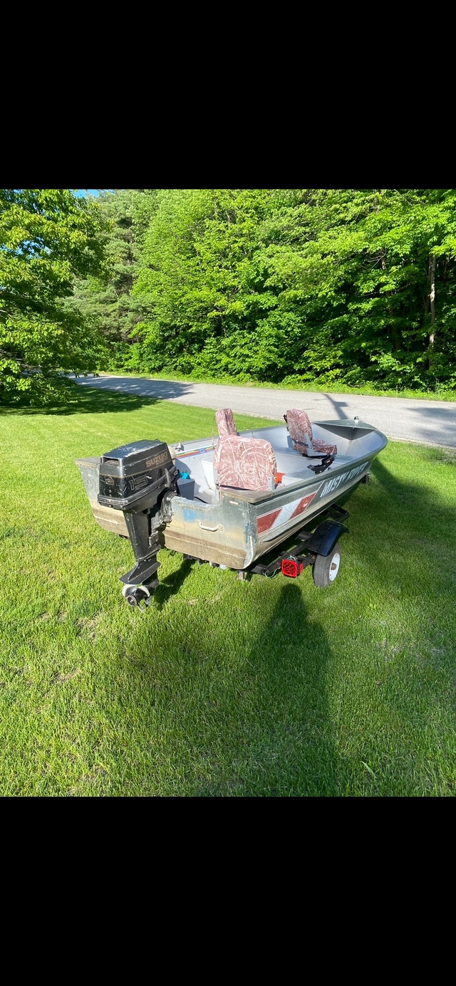 14 foot fishing boat Powerboats & Motorboats Barrie Kijiji