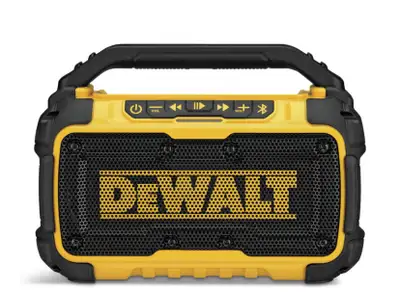 DEWALT DCR010B 12V/20V MAX Bluetoot Jobsite Speaker, View more