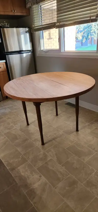SOLID WOOD TABLE FOR KITCHEN OR DINING ROOM, View more