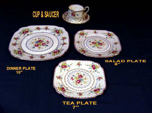 ROYAL ALBERT CHINA - PETIT POINT in Arts & Collectibles in Moncton