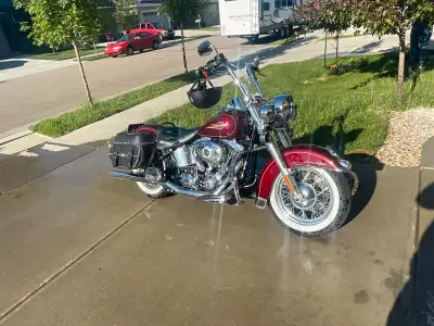 Selling my 08 soft tail, got two bikes don’t ride it anymore