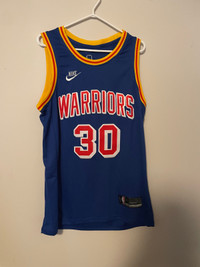 Warriors Steph Curry basketball jersey large