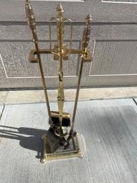 Brass Fireplace Tools