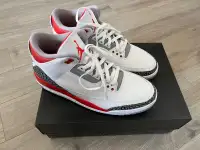 Jordan 3 Fire Red - Men’s Size 11