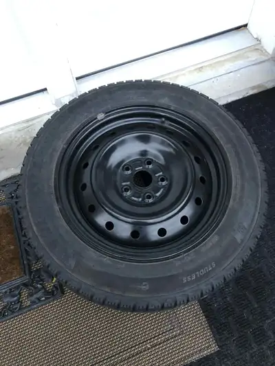 Subaru Forester Subaru Crosstrek Outback 225/60R17 Michelin X-ice Snow winter tires on Subaru factor...