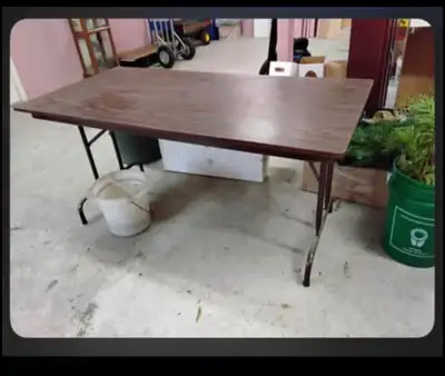 Folding Tables 60” long x30” wide x30” tall, View more