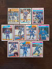 Cartes de hockey ''les frères Stastny'' Nordiques de Québec