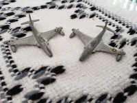 Two Dinky Toys Shooting Star Fighter Jets