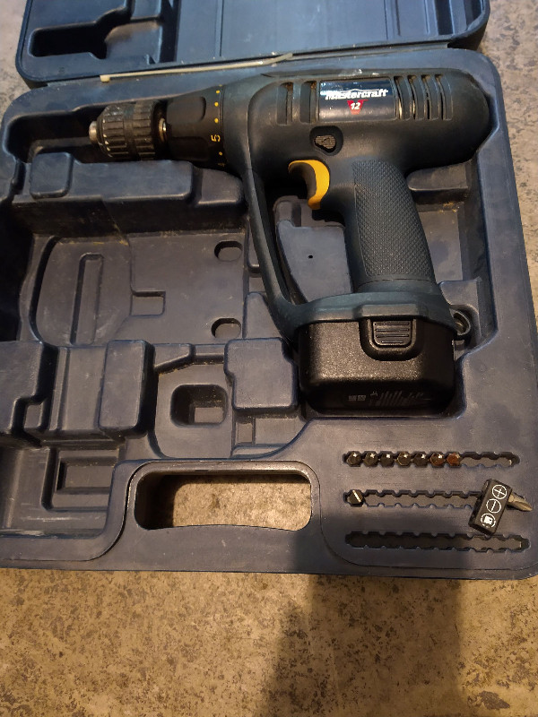Mastercraft 12v drill hot sale