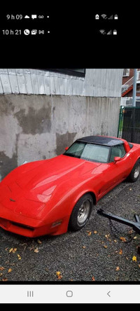 Corvette 1980 14.000$ négociable 