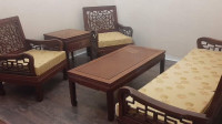 REDUCED - A 5-PIECE EXQUISITE ORIENTAL ASIAN LIVING ROOM SET