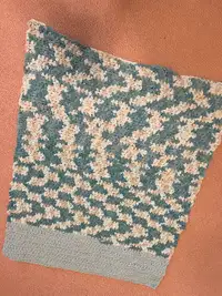 Hand crocheted baby blanket or throw blanket