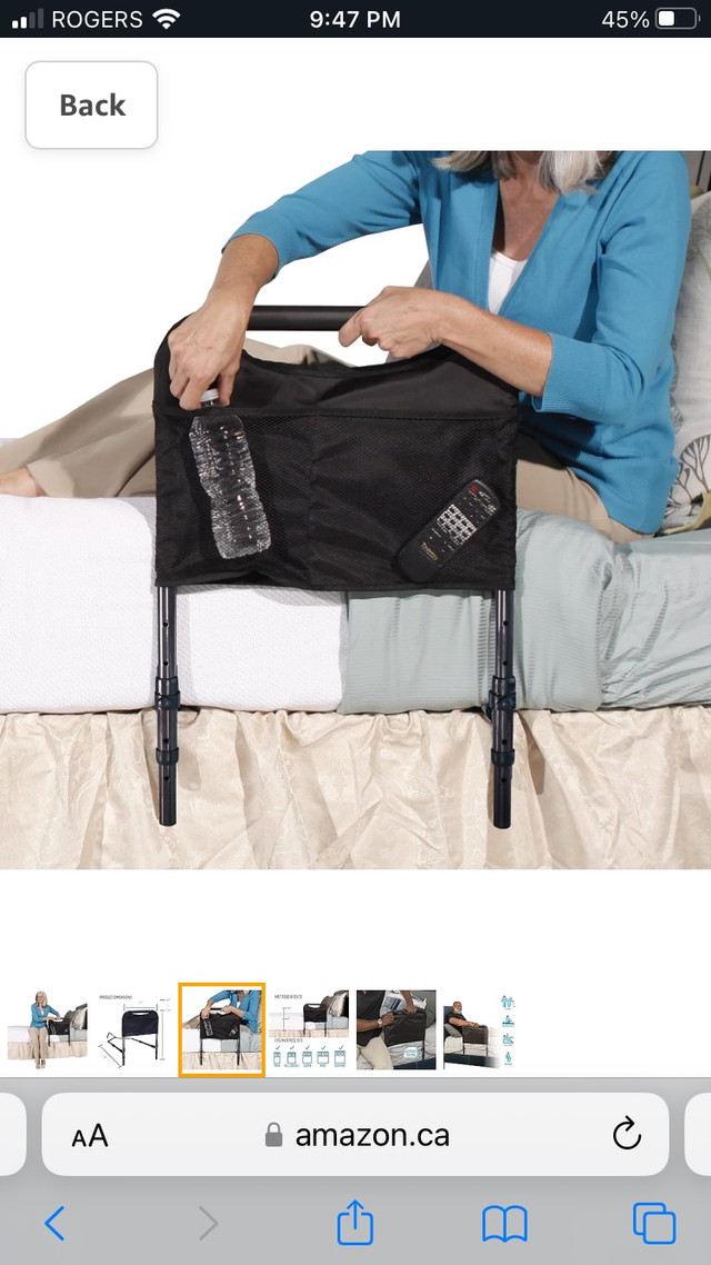 Able Life Sturdy Bed Rail, and Safety Assist Han in Health & Special Needs in London