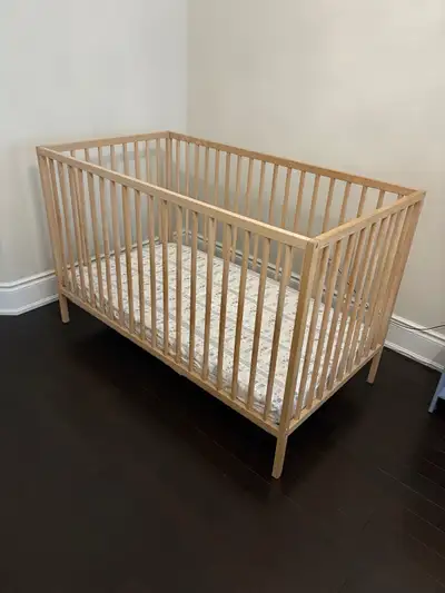 Baby crib from IKEA, with MATTRESS, View more