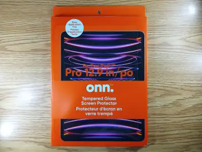 Protecteur D'écran ONN Pour Ipad Pro 12.9 Pouces (Neuf), View more