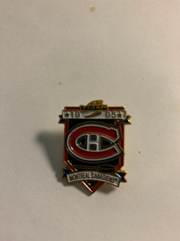 1995 Montreal Canadians Habs Lapel Pin Vintage Hockey 2.0X3.0 CM dans Art et objets de collection  à Longueuil/Rive Sud - Image 3