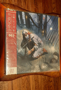Shinobi III: Return Of The Ninja Master Data Discs vinyl