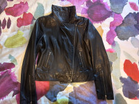 Mackage Lambskin Leather Jacket 