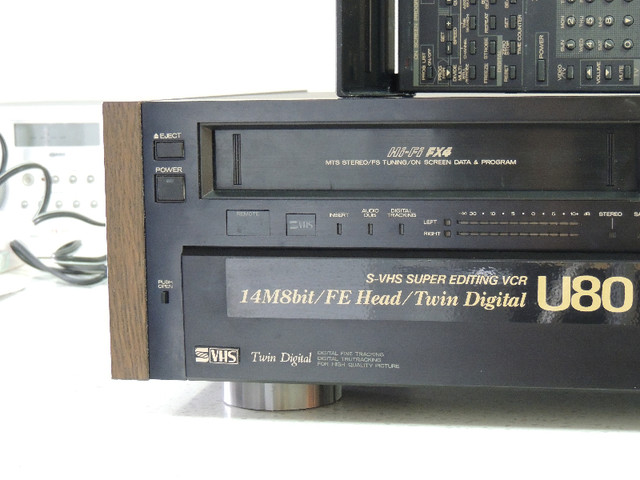 Mitsubishi HS-U80 SVHS / Hifi Video Recorder w/original remote in Video & TV Accessories in Mississauga / Peel Region - Image 4
