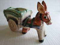 Vintage Donkey and Cart 1940's Made In Japan