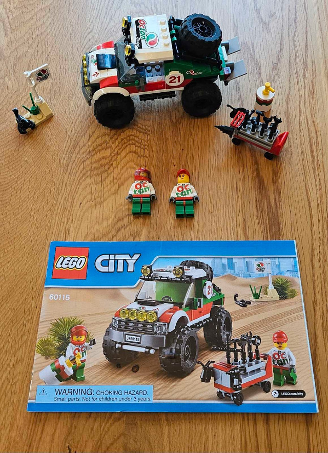 Lego Set # 60115 4 x 4 Off Roader in Toys & Games in City of Halifax
