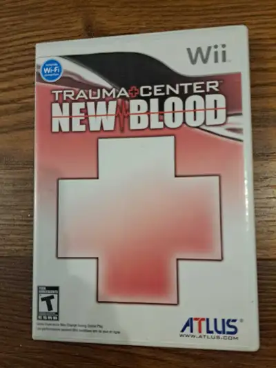 Trauma Center New blood pour la Wii. Complet et en bonne condition A venir prendre à Laval dans le q...