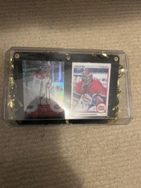 Montreal canadiens Carey price and Patrick Roy hockey cards 