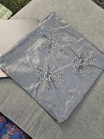 Decorative Pillow 2 grey 2 purple, View more