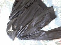 Blend Faux Leather Jacket with Hood****REDUCED****