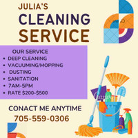 Julia’s house cleaning service