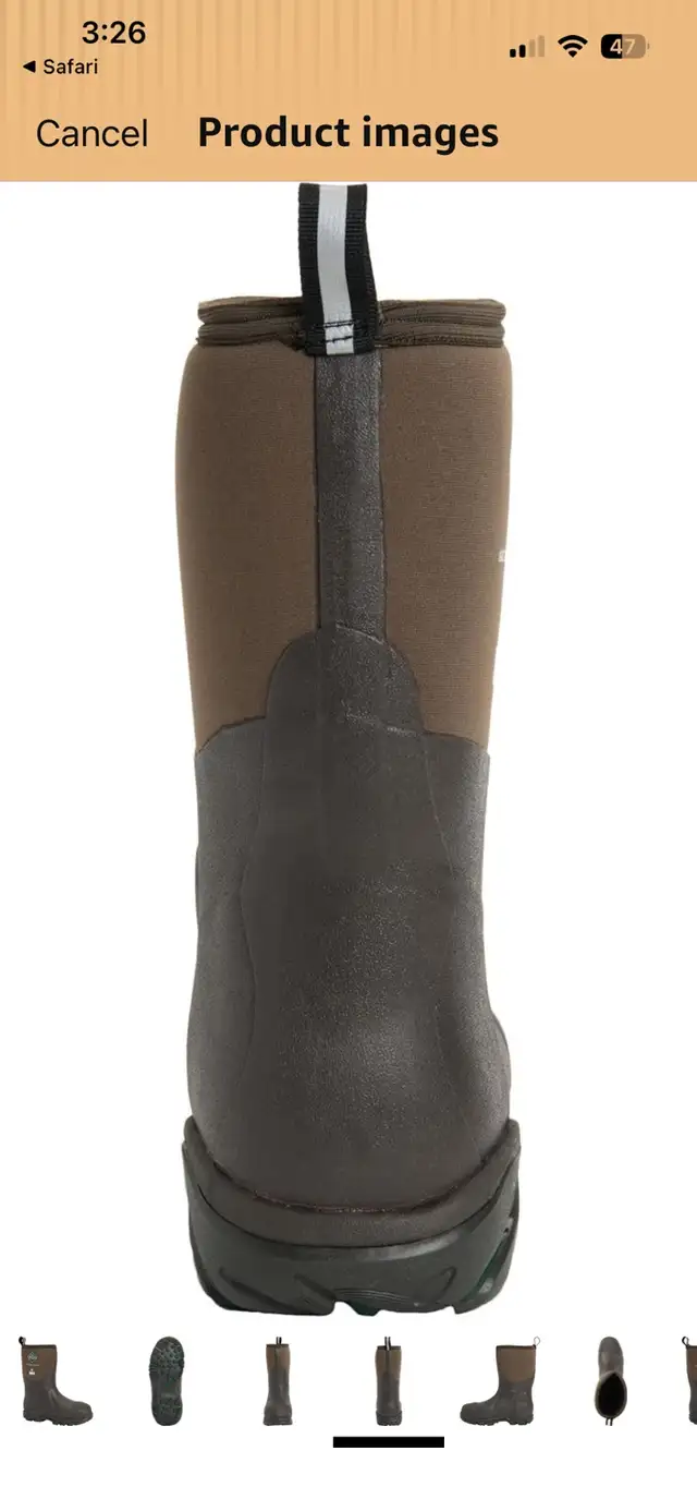New Men’s MUCKS Steel Toe Boots CSA Approved Sz 8 in Men's Shoes in Oshawa / Durham Region - Image 3
