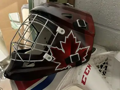 Team Canada Street Hockey Goalie Mask, View more