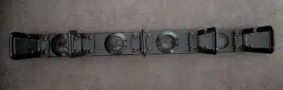 1U 19-Inch Rackmount Cable Management Panel, 5 D-Rings, View more