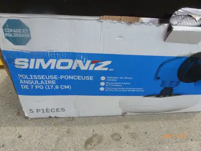 Simoniz car polisher new $105